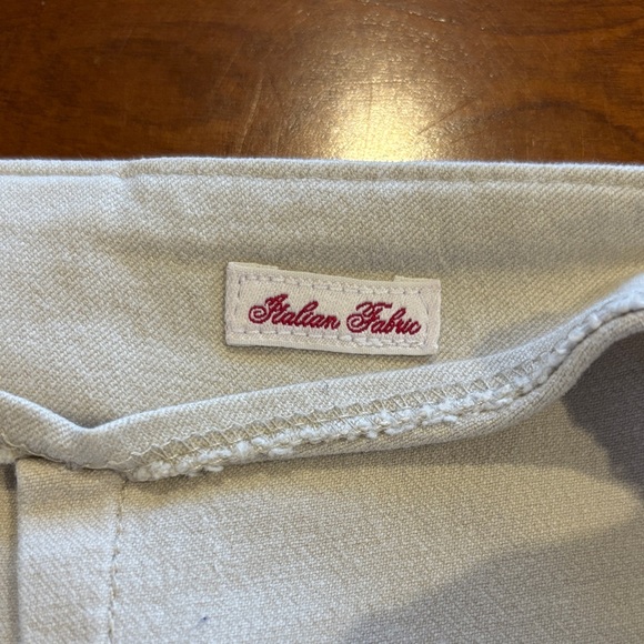 High Rise Cream Jeans - Picture 10 of 12